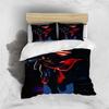 Comfortable 3D Cartoon Superhero Bedding Set, Including Duvet Cover, Pillowcases and Children's Set.