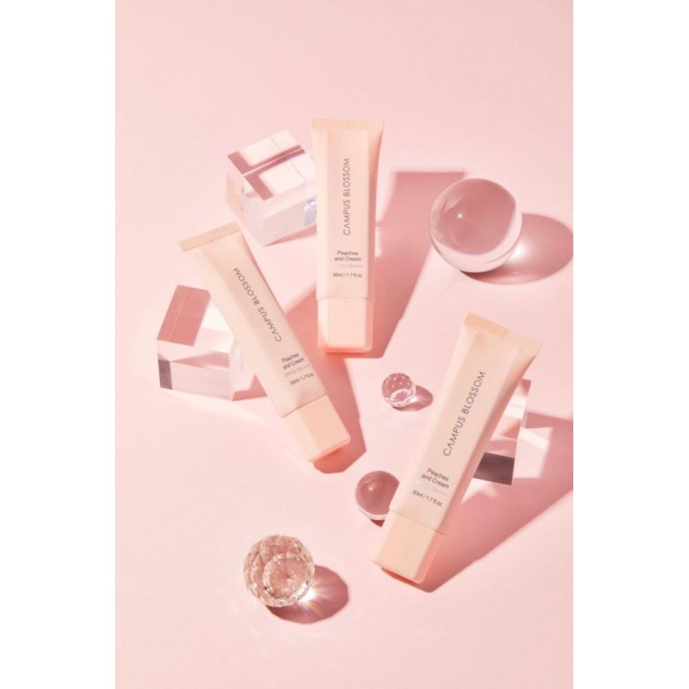 Campus Blossom [vegan Sunscreen] Peach Tone Up Sunscreen Spf50+ Pa++++ none