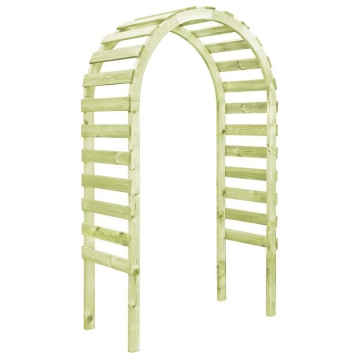 VidaXL Pergola de jardin 130x60x230 cm Bois de pin imprégné