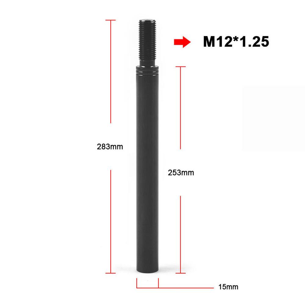 10" M12x1.25 Shift Knob Extender Extension Lever Gear Manual Shifter Rod