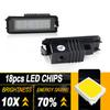 2PCS OEM Rear LED License Plate Light For Cayenne (958) 2010-2014 Cayenne (92A) 2010-2020 Macan (95B) 2014-2020 Auto Lamp Light