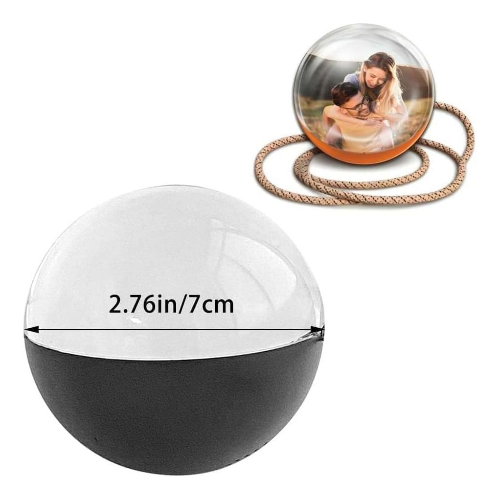 Neuer 3D-Kristallkugel-Videoplayer Audio-Video-Anzeige Elektronische Kugel Speicherball Geburtstagsgeschenk Souvenir Für Familie Und Freunde