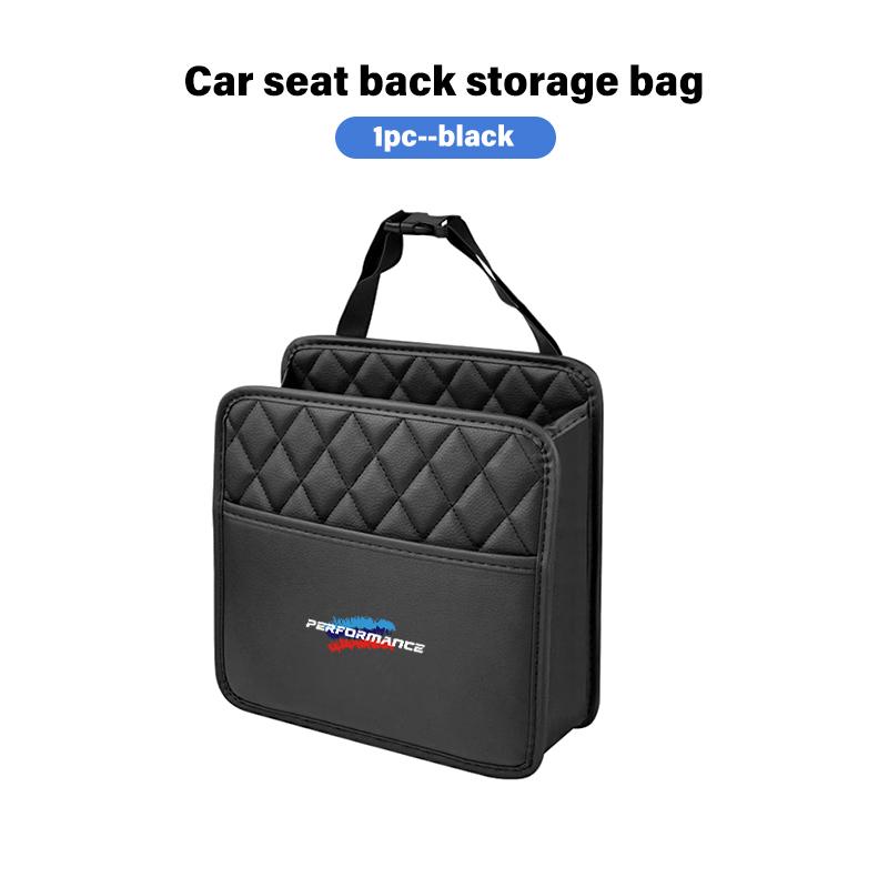 

Car Seat Back Storage Box Hanging Bag Multifunctional Auto Interior Supplies For BMW 5 Series G30 G31 G32 G38 2021 2020 2019