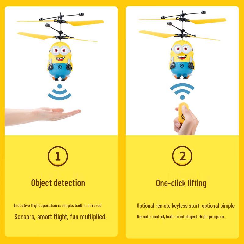 Minion Δρόνος Παιχνίδι Επαγωγικής Πτήσης