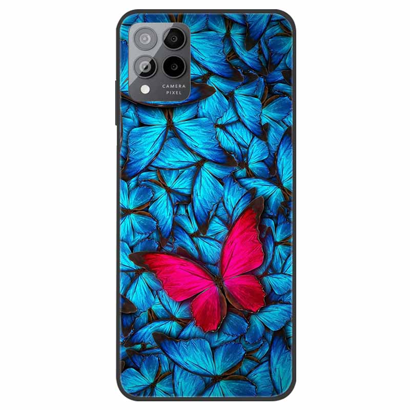 Case For T-Mobile REVVL 6 5G Animals Soft Silicone TPU Phone Back Cover for T-Mobile Revvl 6 Pro 5G Coque Protective Wolf Cat