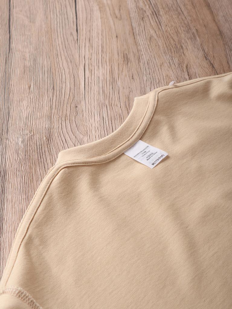 280 Grams Heavy T-shirt 9.9oz High Qualtity Oversized for Men Short Sleeve Tee Cotton Solid Color Trend Leisure