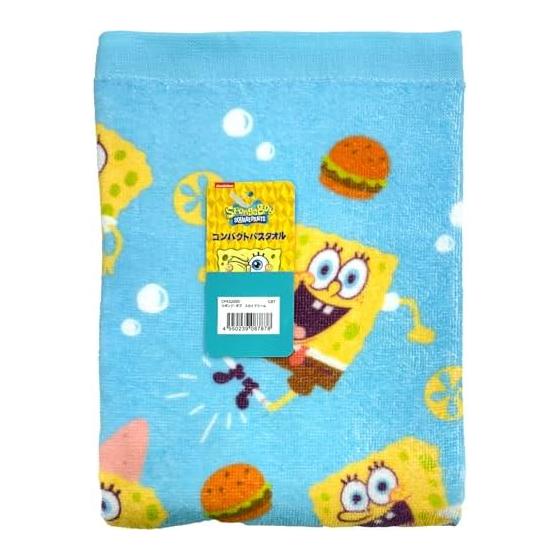 Hayashi Compact Bath Towel Approx. 50 x 100cm Spongebob Sky Dream CP432000