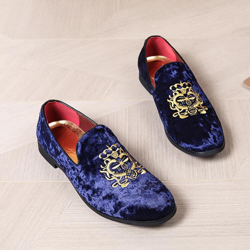 Große lässige Leder-Loafer für Herren – neuer trendiger Herbststil