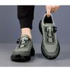 Platform men's shoes rotating button sneakers trendy fashion mountaineering shoes soft sole soft surface