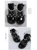 2025 New Korean-Style Girls' Leather Princess Shoes for Spring and Autumn - Soft Sole for Primary School Students