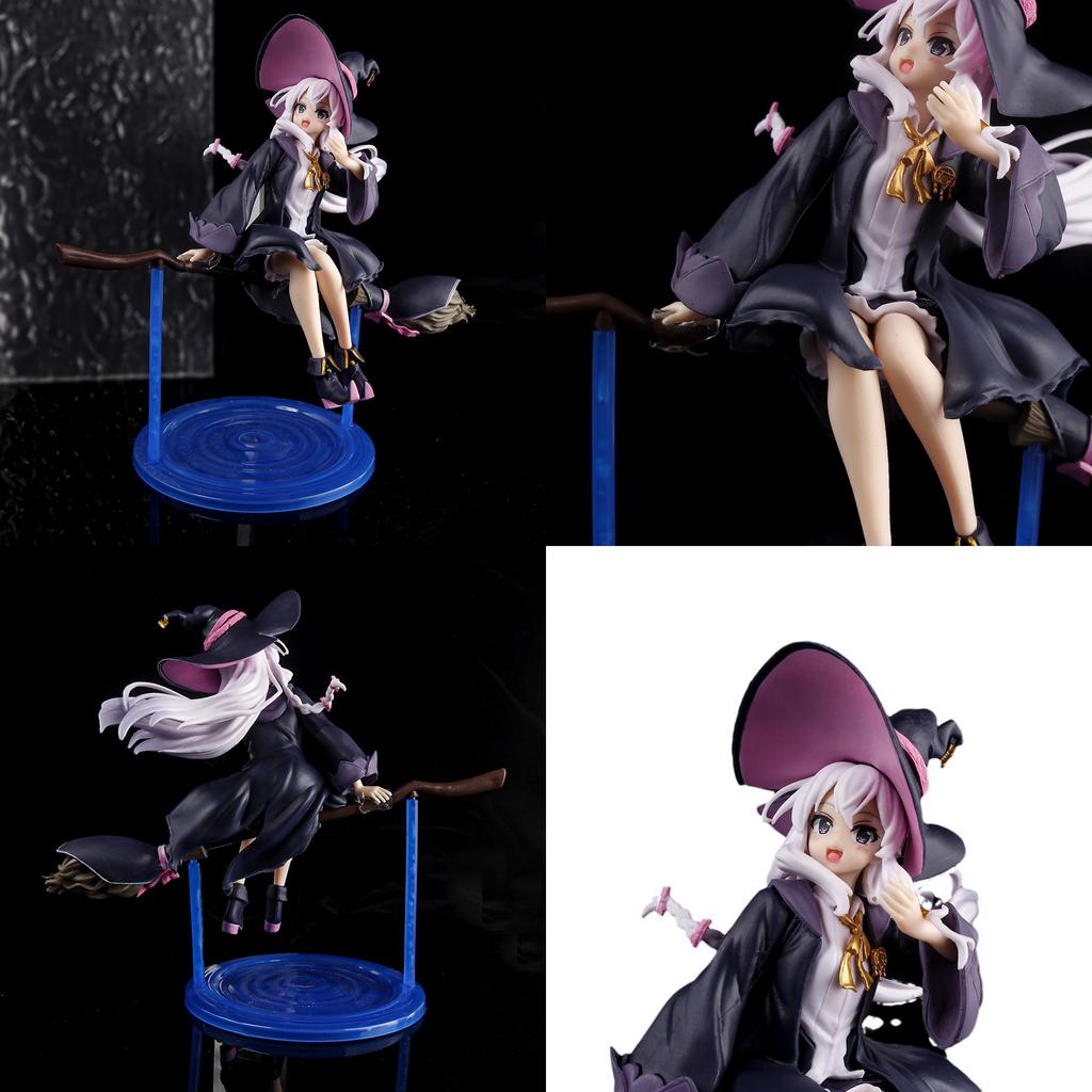 19cm Magic Girl Irena Model Hand-made Witch Journey Anime Peripheral Desktop Chassis Model Decoration