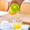 1 Pcs Lemon Juicer with Lid Plastic Manual Lemon Juicer Orange Press Cup Orange Juice Extractor with Pouring Spout Fruit Tool WBL