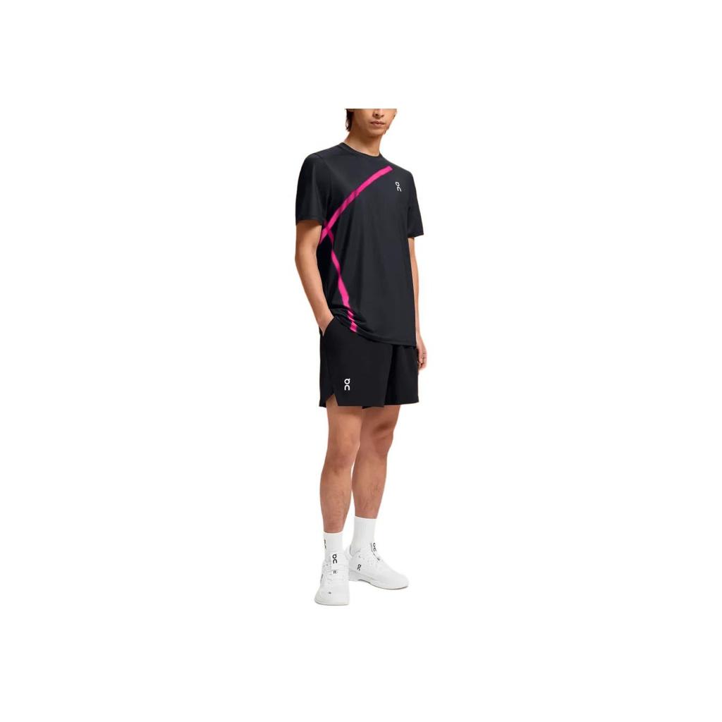 On Court-T Pattern Printed Round Neck Pullover Short Sleeve T-Shirt Men T-Shirts 1ME10860553