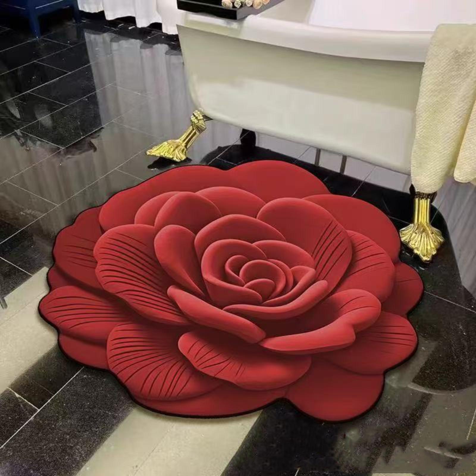 

3D Візуальний Килимок для Вхідних Дверей та Побутовий Килимок для Підлоги у Ванній Кімнаті One Size