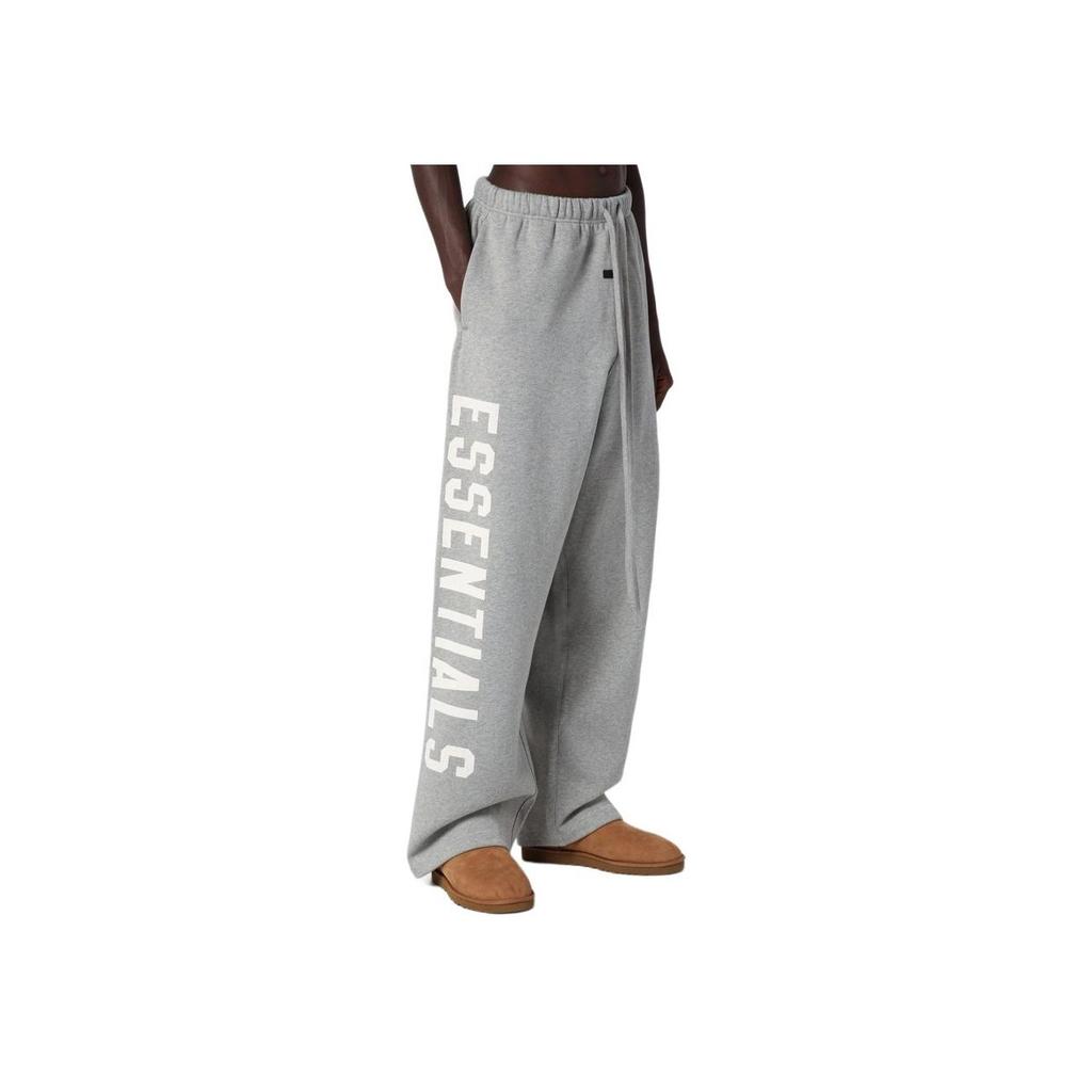 Fear of God Essentials Fleece Relaxed Sweatpant Dark Heather Men Bottoms Grey 130BT244321F