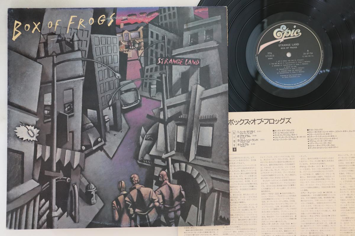 

LP Record BOX OF FROGS - Strange Land 283P756 EPIC 1986 Japan Rock Used