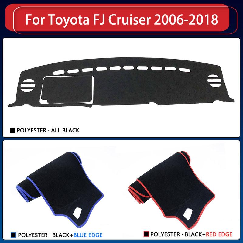 Dashboard Pads Protective For Toyota FJ Cruiser 2006~2018 GSJ10 Car Accessories Dash Board Carpet 2010 2011 2012 2013 2015 2016