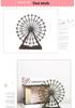 Vintage Ferris Wheel Decorative Ornament for Living Room, Wine Cabinet, TV Stand, or Office