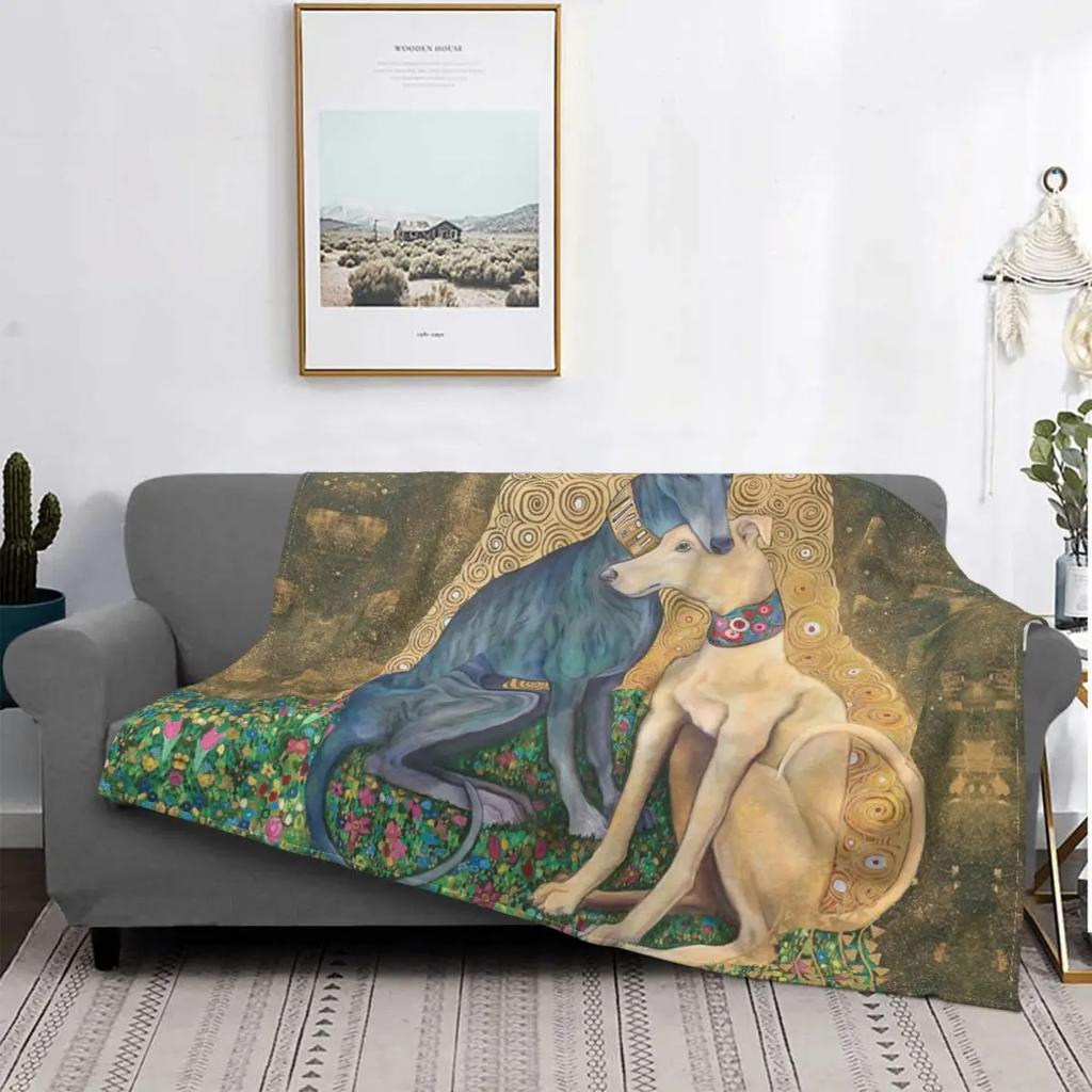 Printed Flannel Blanket Vision Hound Sofa Bed Blanket Lightweight Blanket