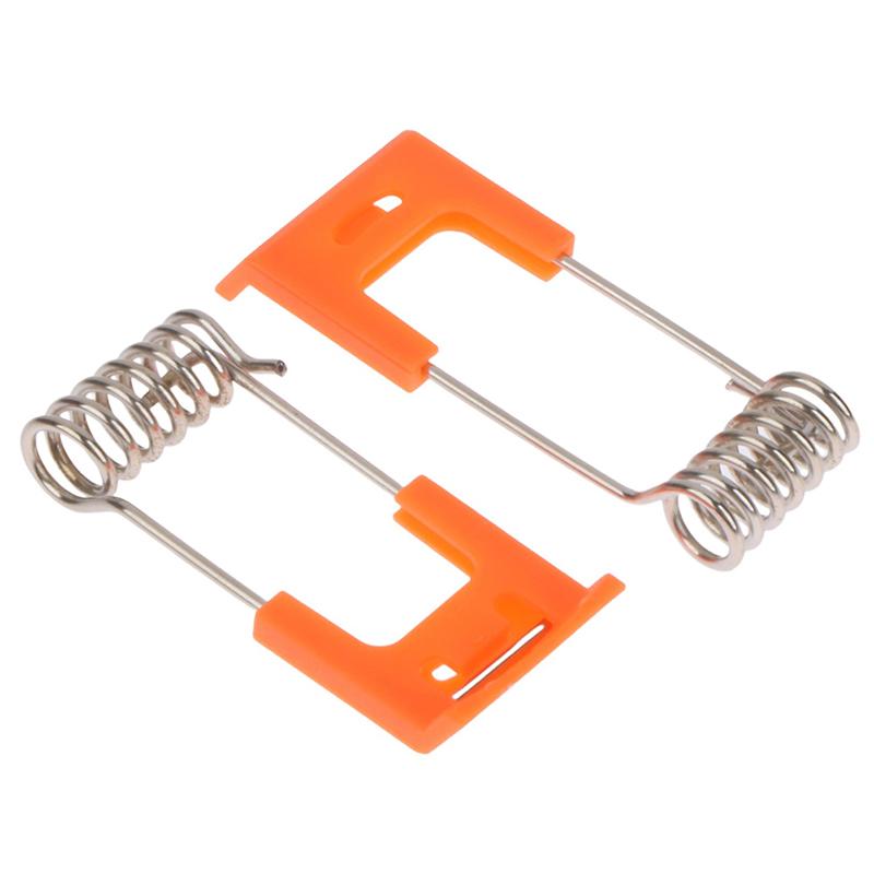 10Pcs Steel Springs Metal Clamps For Led Downlight Panel Light Ceiling Light Spring Circlip With Rubber Sleeve Lighting