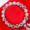 Double-layer Bowknot Corsage Brooch Breastpin Alloy Inlaid Artificial Gems Lady Women Valentine Gift