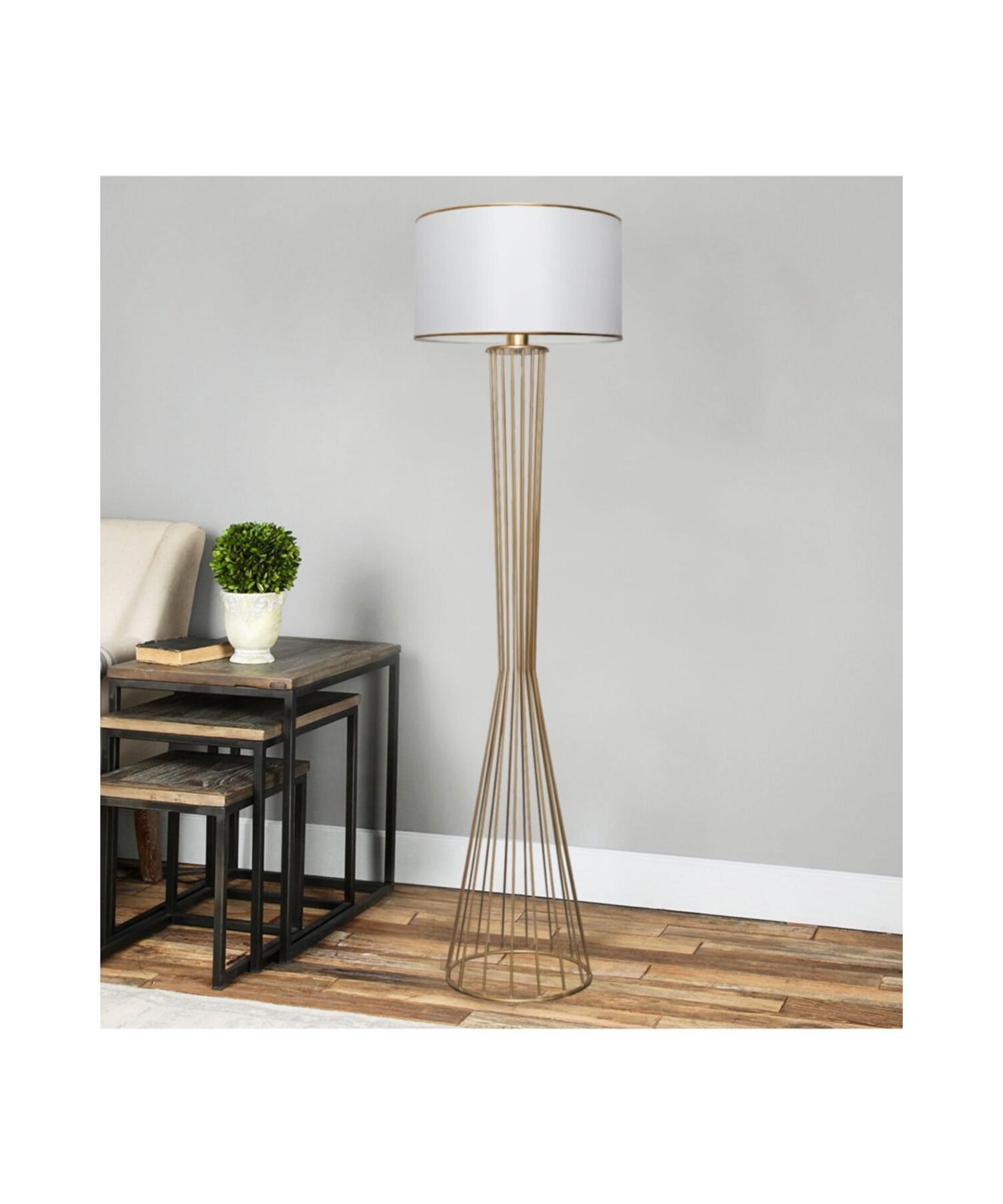 

Торшер с металлической головкой цилиндра Daisy Gold Body Ayd-3077