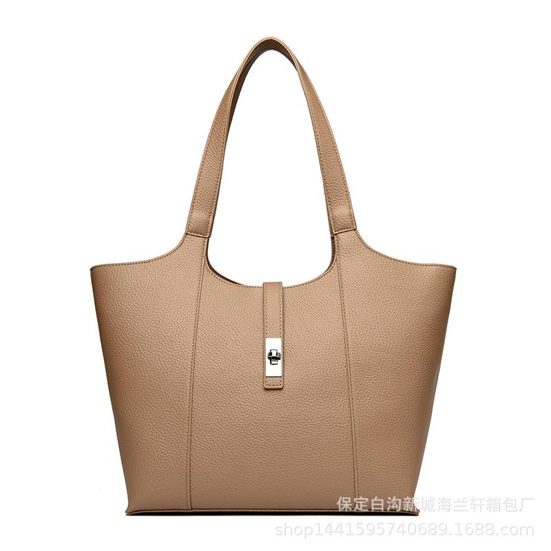 Dámská taška, Jednoramenná crossbody taška s velkou kapacitou, Luxusní nákupní košík Tote taška