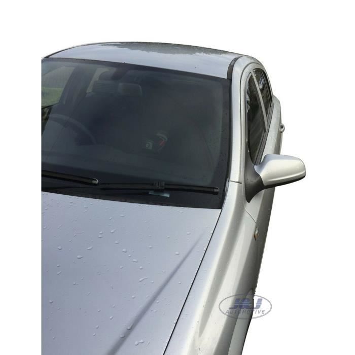 Déflecteurs d'air - J&amp;J AUTOMOTIVE - Opel Astra H 2007-2014 - Fumé - Acrylique renforcé - Installation facile