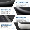 INTEREVO Premium Steering Wheel Small Black Construction Fits Kei and Standard Cars Sporty Car Cover, (36.5-37.9cm), Non-Slip, Antibacterial,
