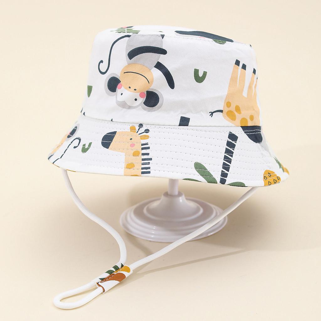 Butterfly Kids Sun Hat With Breathable Cotton Material For Outdoor Play And Sunshade