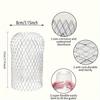 4-Pack Aluminum Gutter Guard Protector, Expandable Leaf Guard Mesh Filter, Debris Prevention for Downspouts, Easy Installation, Durable Material