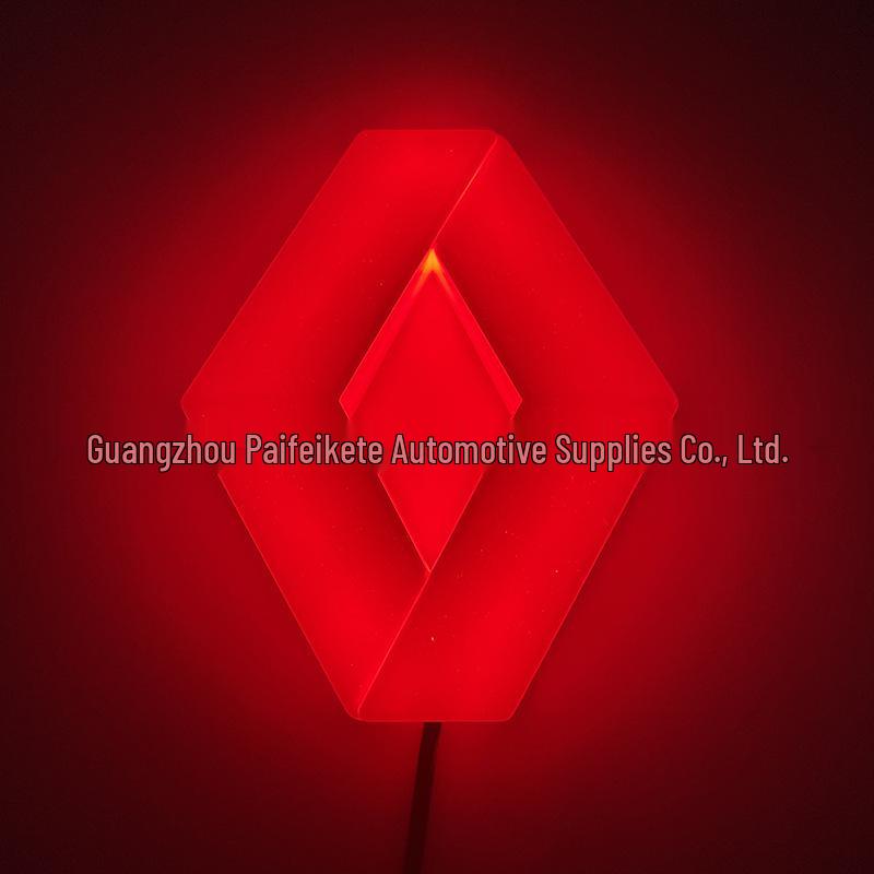 Luminous LED Tail Emblem Light for Renault Koleos, Megane, Fluence, Latitude