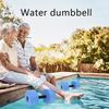 1 pair EVA Water Dumbbell Pool Exercise Floating Dumbbell Aquatic Exercise Dumbbells Water Sports Aerobic Fitness Equipment