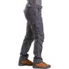 DECATHLON 100 Series Slim Durable and Comfortable Multi-Pocket Outdoor Hiking Cargo Pants Men's Carbon Grey