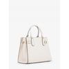 Michael Kors Hamilton Satchel Medium 35t1ghms2l2171 Light Cream