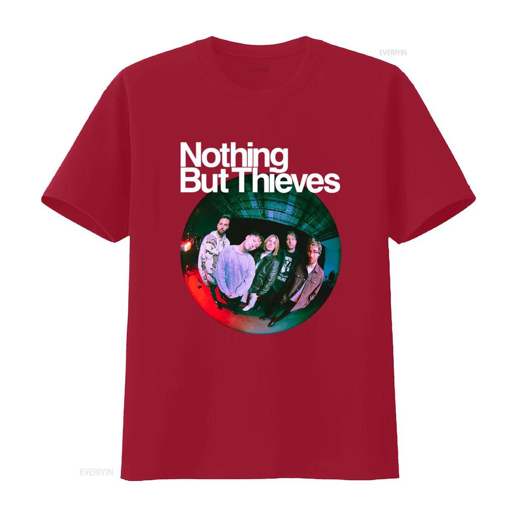 T-Shirt Banda NOTHING BUT THIEVES Tutte le Taglie Manica Lunga o Corta Fan Musica Rock vintage Lavata abbigliamento firmato Streetwear casual Unisex