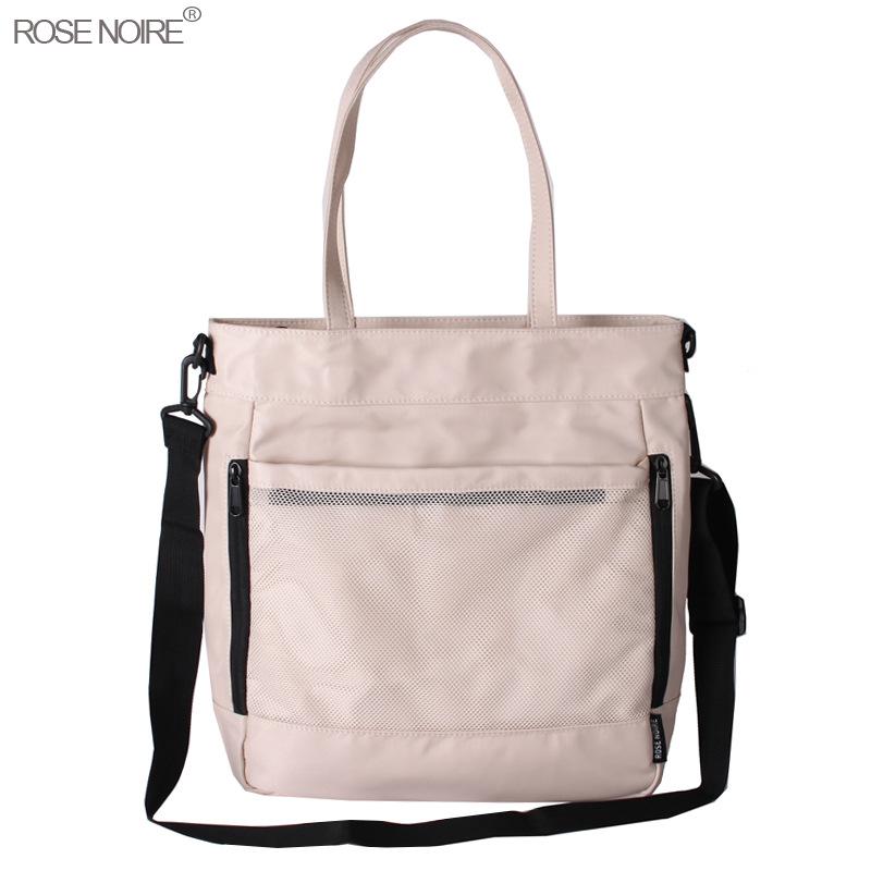New summer tote women's bag large capacity fashionable versatile work bag simple portable shoulder bag