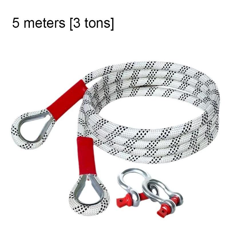 New Car Towing Rope Off-road Vehicle Can Tow 10 Tons of Rescue Rope Upgraded Version Which Is Very Reliable and Wear-resistant