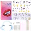 Dental Diamond Tooth Decoration, Tooth Diamond Tool Diy Set, Tooth Sticker, Diamond Love Horse Eye Decoration