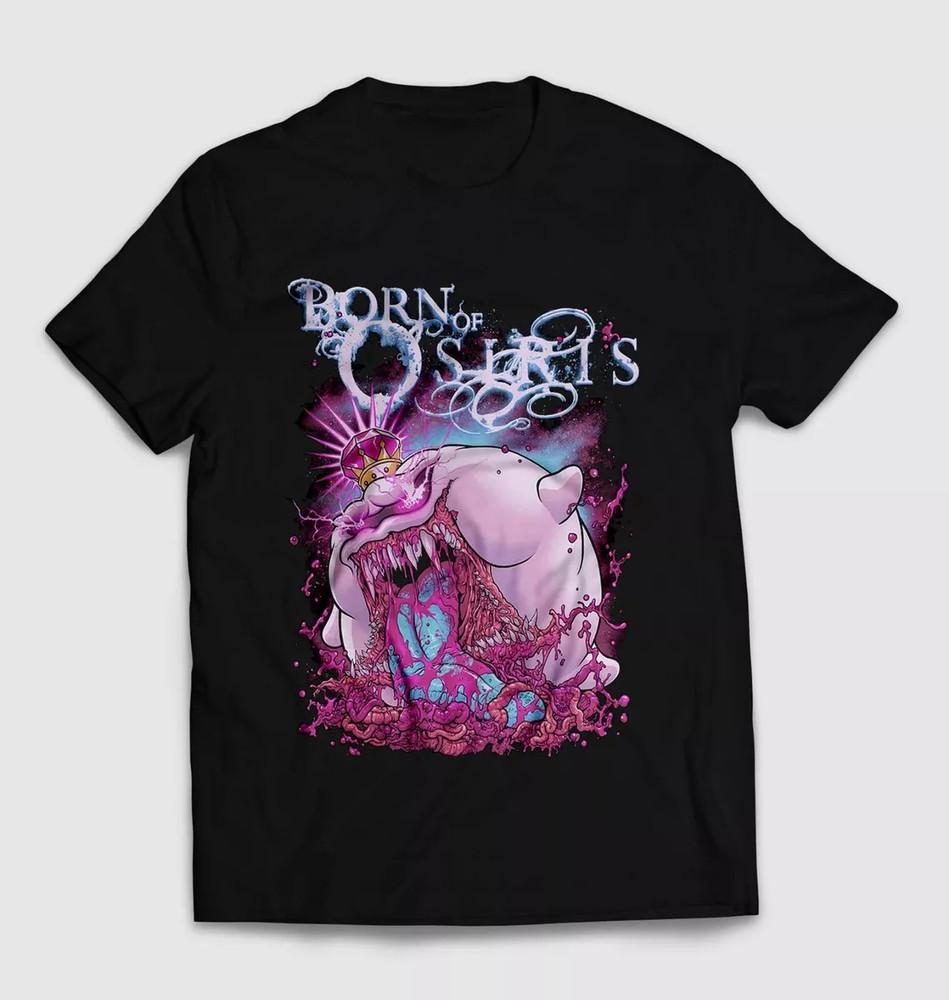 Винтажный Стиль Born Of Osiris Черный Размер S-4XL Футболка Подарок Милая BL306 Унисекс Футболка S