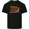 Funny Inspirational Yoga Mens Light Cotton T-Shirt Unisex T-Shirt