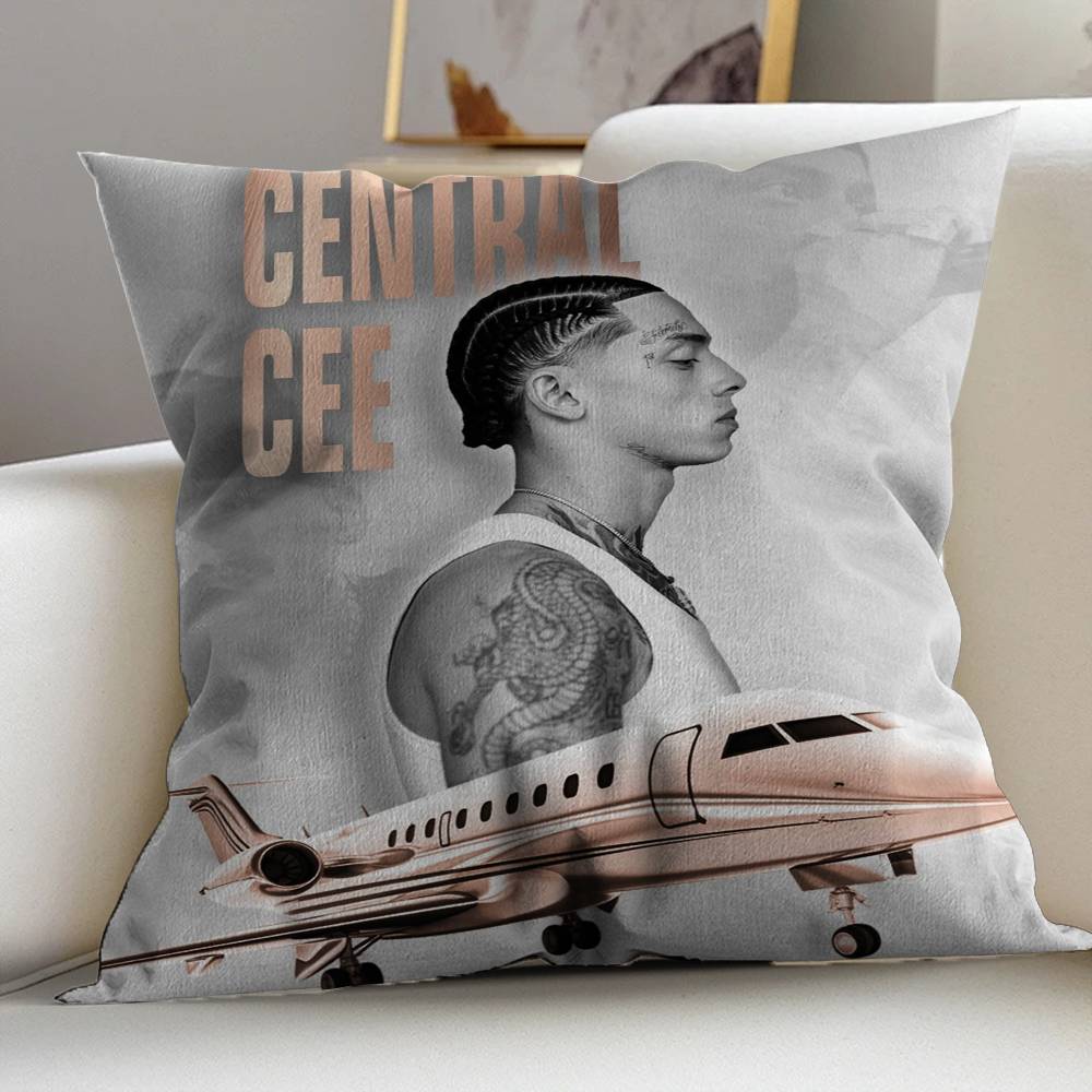 Singer Central Cee Personalized Pillow Dust Cover Bedroom Kids Party Decoration Pillowcase Birthday Children Gift