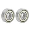 ACROPIX Bearings 626ZZ Ball Bearings P6 6x19x6mm Double Shielded Silver Tone Scooter Skateboard Wheel