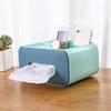 Creative Plastic Multifunctional Tissue Box Remote Control Storage Tissue Box Dust-proof Tissue Cani