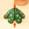 Wooden Stackable Christmas Tree Coasters Heatproof Dining Accessories With Seasonal Decorative Functionality