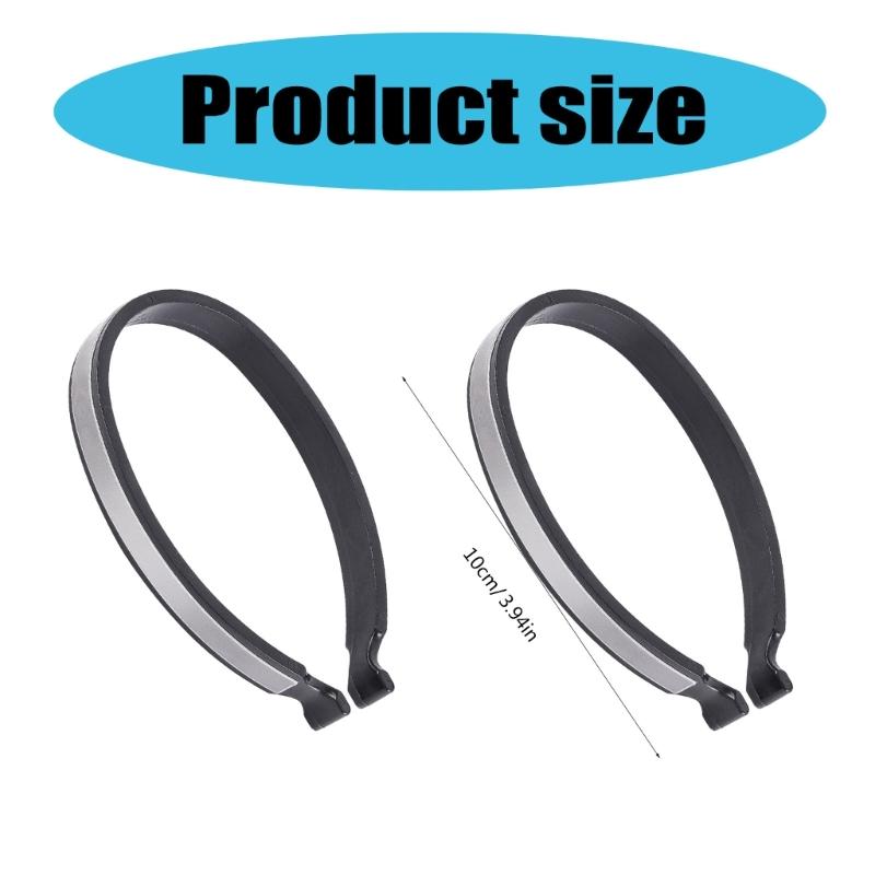 Reflective Trouser Pant Clip Cycling Ankle Safety Band Reflector Cycling Trouser Wrap Clip for Men Women Ankles