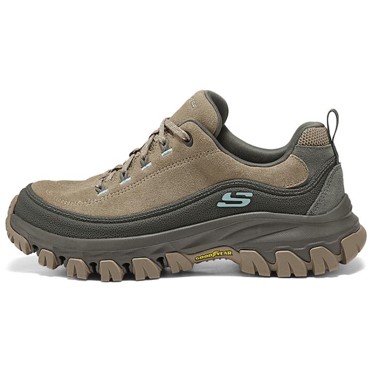 Skechers Уличные Удобные Прочные Дышащие Низкие Функциональные Уличные Ботинки Женская обувь Коричневый 180142-BRMT 39