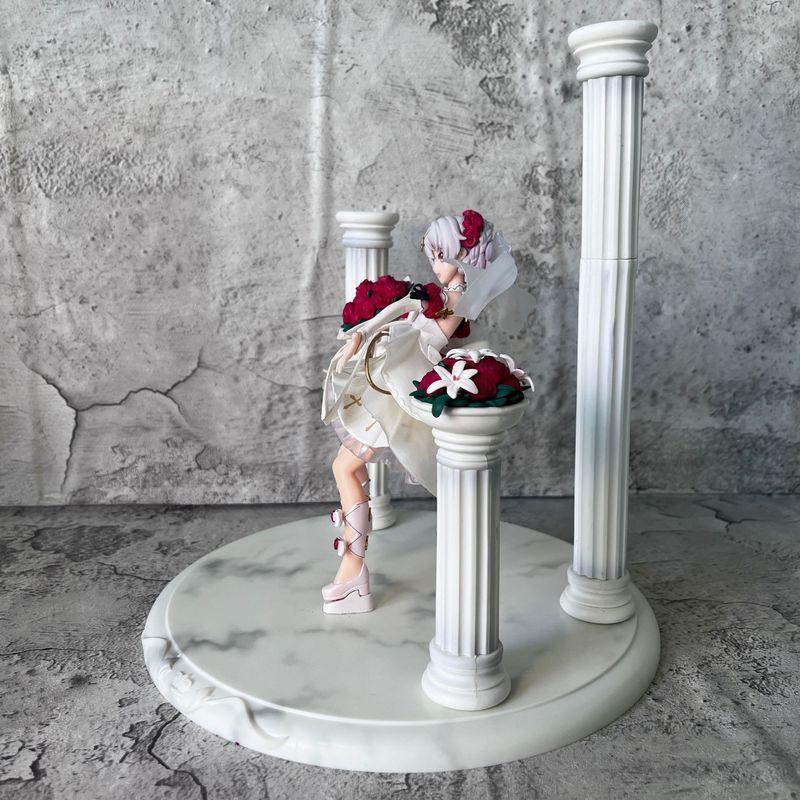 Impact Honkai 3Rd Theresa Apocalypse Wedding Dress Flower Bouquet Pvc Game Anime Action Figure Model 26.5Cm Collectible Gift