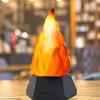 USB Oppladbar 3D Falsk Ild Nattlys 3 Moduser IP44 Vanntett Lys Innendørs Dekor