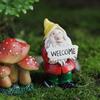 DIY Mushroom Statue Cute Mushroom Ornaments Flower Pot Ornaments Simulation Mushroom  Living Room